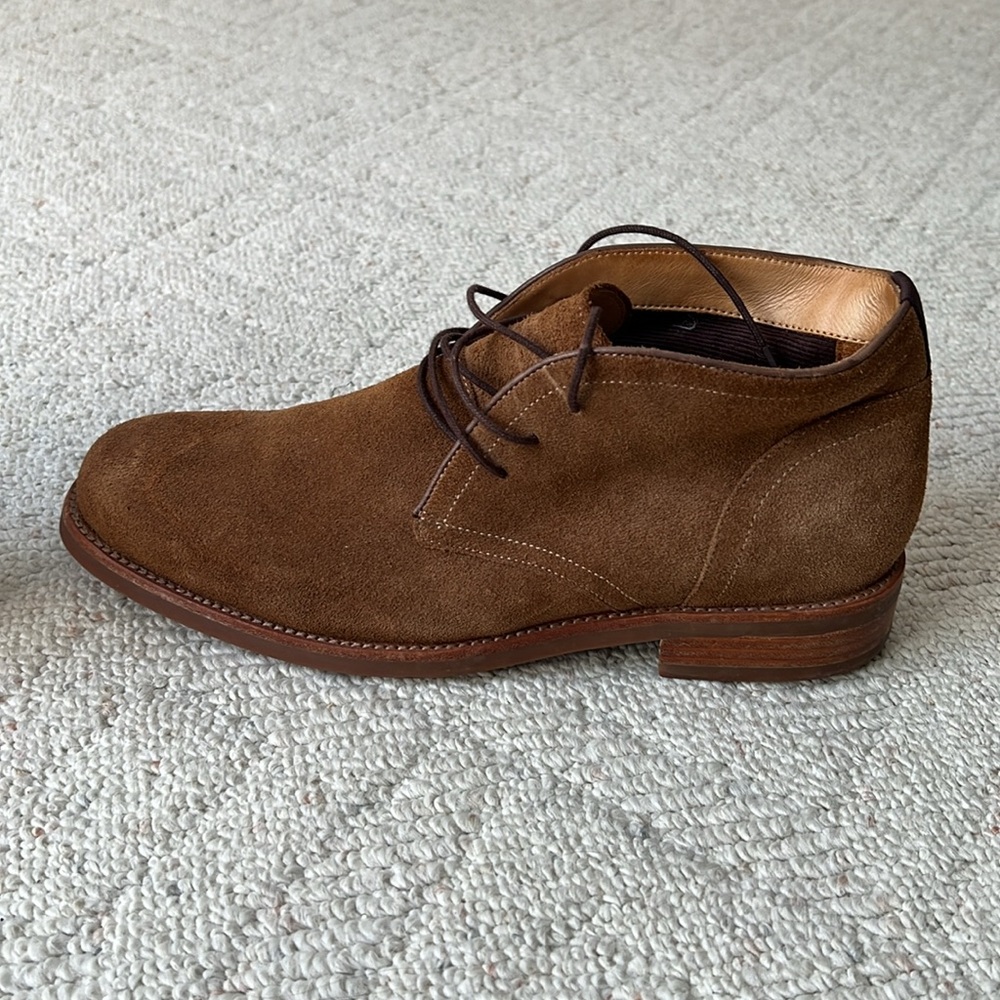 Warfield and Grand Valley Leather Suede Boot Desert Shoe - Picture 8 of 11